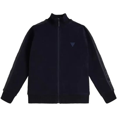 Sweatshirt mit Reißverschluss für Kinder Guess Bleu 6 ans Homme Sweatshirt mit Reißverschluss für Kinder Guess Bleu 6 ans Homme