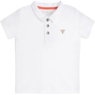 Polo-Shirt, Baby, Jungen Guess Blanc 2 ans Homme Polo-Shirt, Baby, Jungen Guess Blanc 2 ans Homme