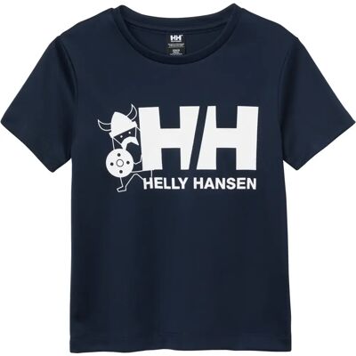 T-Shirt Helly Hansen Hh Tech Graphic Bleu 6 ans Mixte T-Shirt Helly Hansen Hh Tech Graphic Bleu 6 ans Mixte