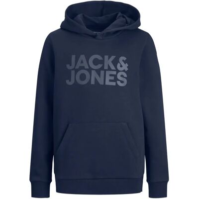 Hoodie mit Kinderlogo Jack & Jones Corp Bleu 12 ans Homme Hoodie mit Kinderlogo Jack & Jones Corp Bleu 12 ans Homme
