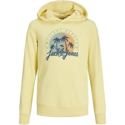 Hoodie Kinder Jack & Jones Summer SMU Vibe Beige 16 ans Homme Hoodie Kinder Jack & Jones Summer SMU Vibe Beige 16 ans Homme