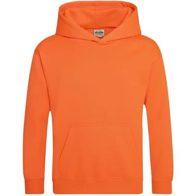 Hoodie Kinder Just Hoods Orange 12/13 ans Mixte Hoodie Kinder Just Hoods Orange 12/13 ans Mixte