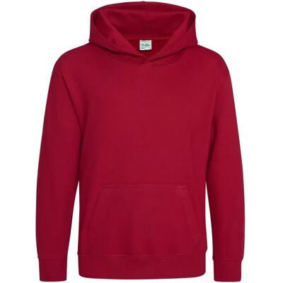 Hoodie Kinder Just Hoods Rouge 12/13 ans Mixte Hoodie Kinder Just Hoods Rouge 12/13 ans Mixte