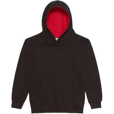 Hoodie Kinder Just Hoods Varsity Noir 12/13 ans Mixte Hoodie Kinder Just Hoods Varsity Noir 12/13 ans Mixte