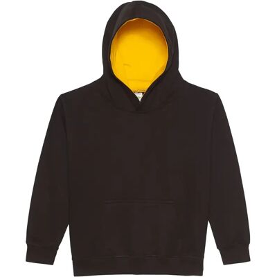 Hoodie Kinder Just Hoods Varsity Noir 7/8 ans Mixte Hoodie Kinder Just Hoods Varsity Noir 7/8 ans Mixte