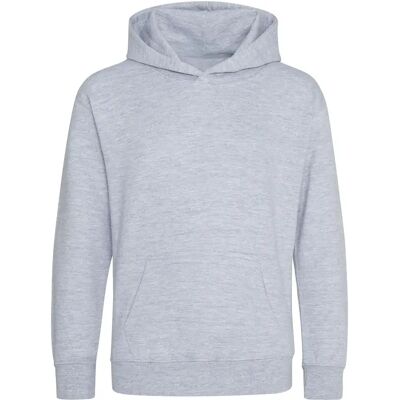Just Hoods JH201K Heather Grey Hoodie - Hoodie Just Hoods JH201K Heather Grey Hoodie - Hoodie