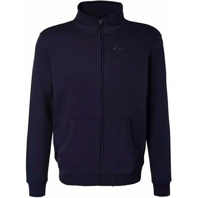 Fleecejacke mit Reißverschluss Kappa Zentil Bleu S Homme Fleecejacke mit Reißverschluss Kappa Zentil Bleu S Homme