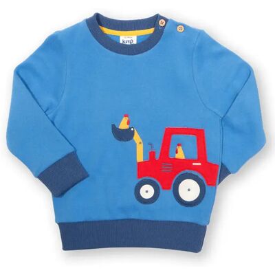 Pullover Kind Kite Farmer Cluck Cluck Bleu 5 ans Mixte Pullover Kind Kite Farmer Cluck Cluck Bleu 5 ans Mixte