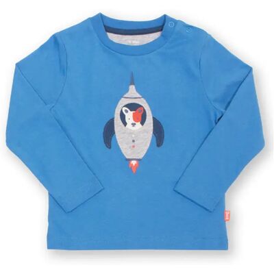Langarmshirt für Babys Kite Space Pup Bleu 9/12 mois Homme Langarmshirt für Babys Kite Space Pup Bleu 9/12 mois Homme