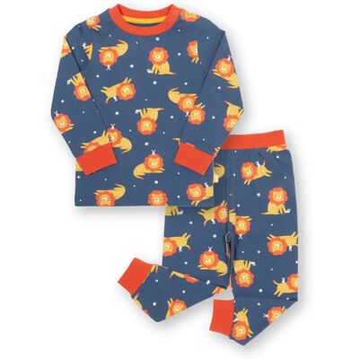Baby-Pyjama für Jungen Kite Lion and Mouse Bleu 9/12 mois Homme Baby-Pyjama für Jungen Kite Lion and Mouse Bleu 9/12 mois Homme
