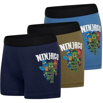 Boxer Kinder Lego Ninjago Lwaiko 101 (x3) Bleu 9 ans Homme Boxer Kinder Lego Ninjago Lwaiko 101 (x3) Bleu 9 ans Homme