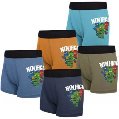 Jockey Baby Junge Lego Ninjago Lwaiko 100 (x5) Bleu 3 ans Homme Jockey Baby Junge Lego Ninjago Lwaiko 100 (x5) Bleu 3 ans Homme