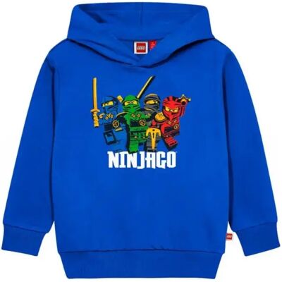 Kinder Kapuzenpullover Lego Ninjago Lwsian 111 Bleu 10 ans Mixte Kinder Kapuzenpullover Lego Ninjago Lwsian 111 Bleu 10 ans Mixte