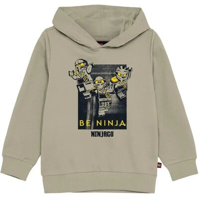 Kinder Kapuzenpullover Lego Ninjago Lwsaku 606 Beige 4 ans Mixte Kinder Kapuzenpullover Lego Ninjago Lwsaku 606 Beige 4 ans Mixte