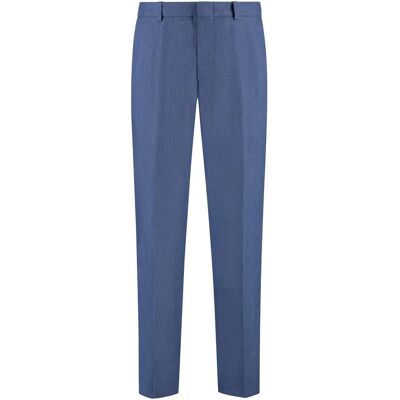 Anzughose Michael Kors Pure Linen Drawstring Bleu 56 Homme Anzughose Michael Kors Pure Linen Drawstring Bleu 56 Homme
