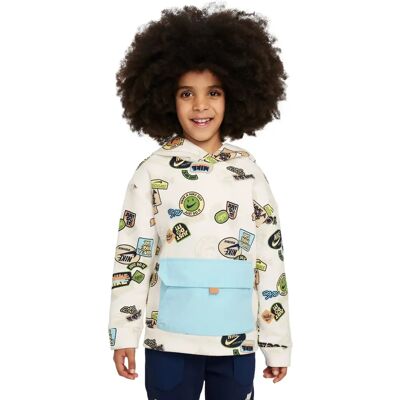 Pullover Kind Nike AOP Beige 5/6 ans Mixte Pullover Kind Nike AOP Beige 5/6 ans Mixte