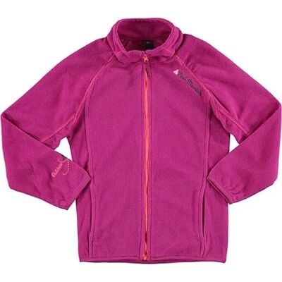 Fullzip-Mikrofleece-Sweatshirt für Mädchen Peak Mountain Fafone Rose 4 ans Femme Fullzip-Mikrofleece-Sweatshirt für Mädchen Peak Mountain Fafone Rose 4 ans Femme