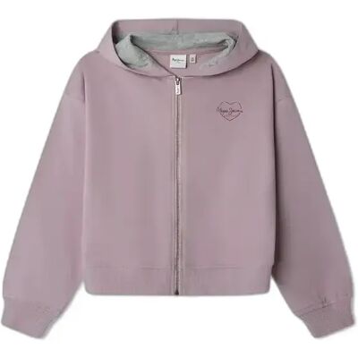 Hoodie Kinder Pepe Jeans Avy Violet 16 ans Femme Hoodie Kinder Pepe Jeans Avy Violet 16 ans Femme