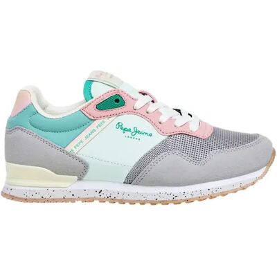 Mädchen Sneakers Pepe Jeans London Bubble Gris 34 Femme Mädchen Sneakers Pepe Jeans London Bubble Gris 34 Femme