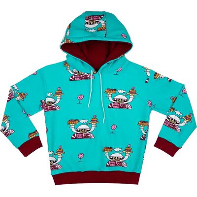 Kinder Kapuzenpullover Raspberry Republic Bleu 12 ans Mixte Kinder Kapuzenpullover Raspberry Republic Bleu 12 ans Mixte