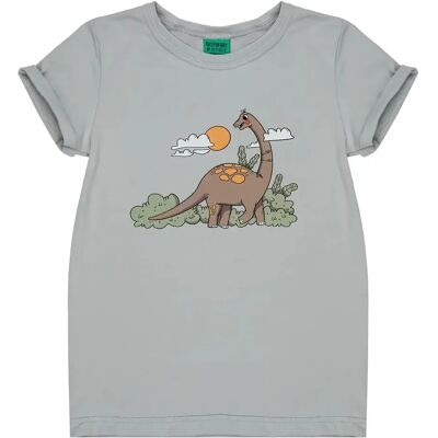 T-Shirt Kind Raspberry Republic Brontosaurus Gris 10/11 ans Mixte T-Shirt Kind Raspberry Republic Brontosaurus Gris 10/11 ans Mixte