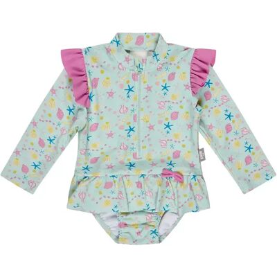 Baby Mädchen Einteiler Badeanzug mit langen Ärmeln Muschel-Muster Sterntaler Vert 18/24 mois Femme Baby Mädchen Einteiler Badeanzug mit langen Ärmeln Muschel-Muster Sterntaler Vert 18/24 mois Femme