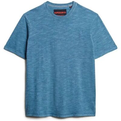 Gekämmtes, gefärbtes Flame-T-Shirt Superdry Bleu XL Homme Gekämmtes, gefärbtes Flame-T-Shirt Superdry Bleu XL Homme