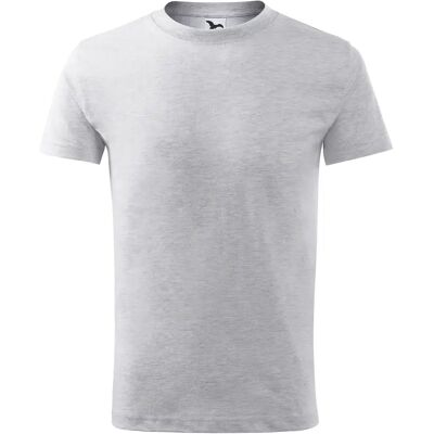 T-shirt Kind Malfini Classic New 135 Gris 12 Jahre alt Mixte T-shirt Kind Malfini Classic New 135 Gris 12 Jahre alt Mixte