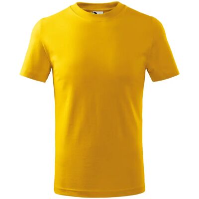 T-shirt Kind Malfini Basic 138 Jaune 10 Jahre Mixte T-shirt Kind Malfini Basic 138 Jaune 10 Jahre Mixte