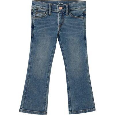 Jeans mit weitem Bein Regelmäßiger Schnitt Mittelgröße Weit geschnitten für Mädchen s.Oliver Betsy Bleu 3 Jahre Femme Jeans mit weitem Bein Regelmäßiger Schnitt Mittelgröße Weit geschnitten für Mädchen s.Oliver Betsy Bleu 3 Jahre Femme