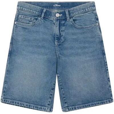 Jeansbermuda mit Used-Effekt für Mädchen s.Oliver Bleu 9 Jahre Slim Femme Jeansbermuda mit Used-Effekt für Mädchen s.Oliver Bleu 9 Jahre Slim Femme