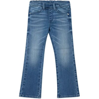 Betsy Jeans gerade Schnitt hohe Taille Schlaghose weich und warm Mädchen s.Oliver Bleu 9 Jahre alt Femme Betsy Jeans gerade Schnitt hohe Taille Schlaghose weich und warm Mädchen s.Oliver Bleu 9 Jahre alt Femme