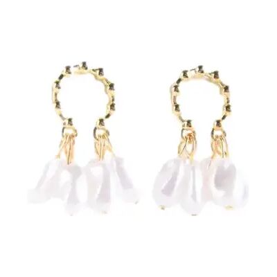 Ohrringe mit Perlen Damen 24 Colours Doré TU Femme Ohrringe mit Perlen Damen 24 Colours Doré TU Femme