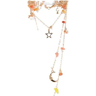 Halskette mit Anhänger Set Damen 24 Colours Multicolore TU Femme Halskette mit Anhänger Set Damen 24 Colours Multicolore TU Femme