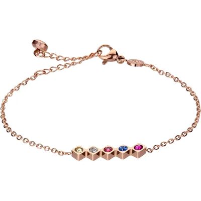 Armband für Frauen Amelia Parker Gemstone Glam Doré 20/5 mm Femme Armband für Frauen Amelia Parker Gemstone Glam Doré 20/5 mm Femme