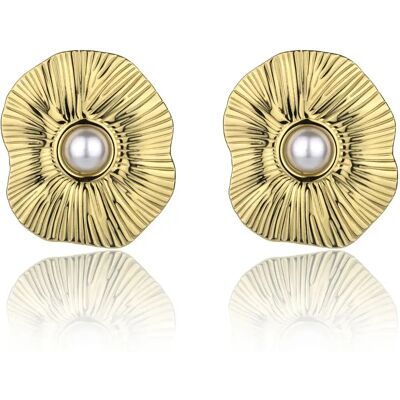 Ohrringe für Damen Amelia Parker Zephyra Doré 31 mm Femme Ohrringe für Damen Amelia Parker Zephyra Doré 31 mm Femme