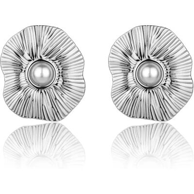 Ohrringe für Damen Amelia Parker Zephyra Argenté 31 mm Femme Ohrringe für Damen Amelia Parker Zephyra Argenté 31 mm Femme