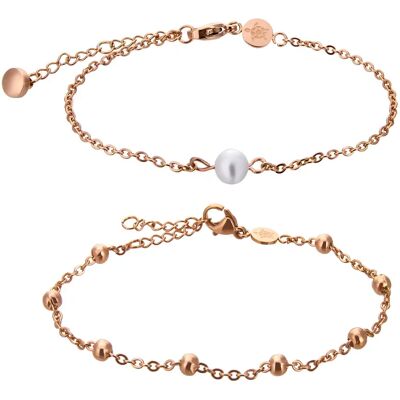 Set aus Halskette und Armband für Frauen Amelia Parker Azure Doré TU Femme Set aus Halskette und Armband für Frauen Amelia Parker Azure Doré TU Femme
