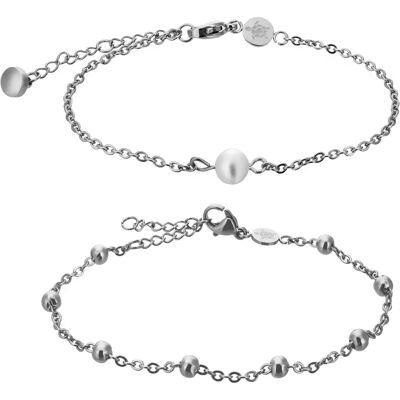 Set aus Halskette und Armband für Frauen Amelia Parker Azure Argenté TU Femme Set aus Halskette und Armband für Frauen Amelia Parker Azure Argenté TU Femme