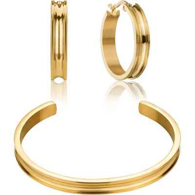 Armband und Ohrringe für Frauen Isabella Ford Angel Doré TU Femme Armband und Ohrringe für Frauen Isabella Ford Angel Doré TU Femme