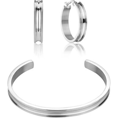 Armband und Ohrringe für Frauen Isabella Ford Angel Argenté TU Femme Armband und Ohrringe für Frauen Isabella Ford Angel Argenté TU Femme