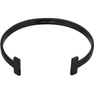 Armband aus rostfreiem Stahl Marc Lauder Edolo Noir TU Mixte Armband aus rostfreiem Stahl Marc Lauder Edolo Noir TU Mixte