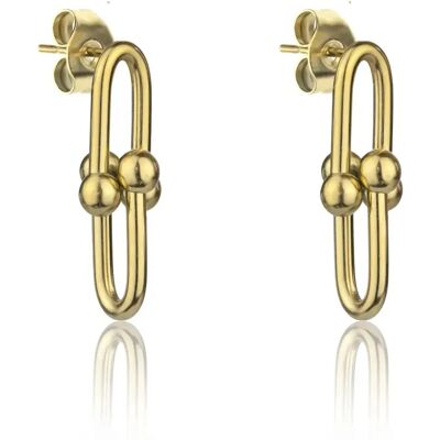 Damen Ohrringe aus Edelstahl Marc Lauder Tuscania Doré TU Femme Damen Ohrringe aus Edelstahl Marc Lauder Tuscania Doré TU Femme