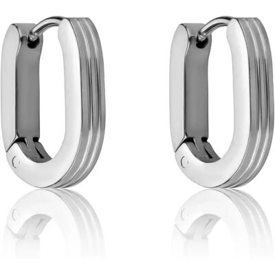Damen Ohrringe aus Edelstahl Marc Lauder Gaeta Gris TU Femme Damen Ohrringe aus Edelstahl Marc Lauder Gaeta Gris TU Femme