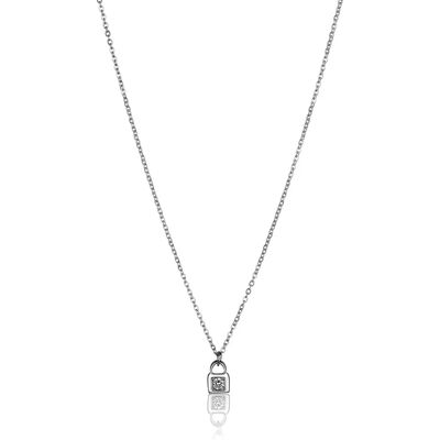 Edelstahl-Halskette Damen Marc Lauder Vetrailia Gris TU Femme Edelstahl-Halskette Damen Marc Lauder Vetrailia Gris TU Femme