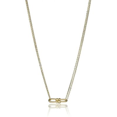 Edelstahl-Halskette Damen Marc Lauder Terni Doré TU Femme Edelstahl-Halskette Damen Marc Lauder Terni Doré TU Femme