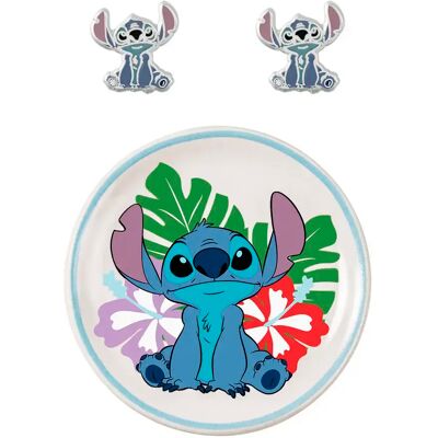 Ohrringe und Schmuckablage Peers Hardy Disney Stitch Doré TU Mixte Ohrringe und Schmuckablage Peers Hardy Disney Stitch Doré TU Mixte
