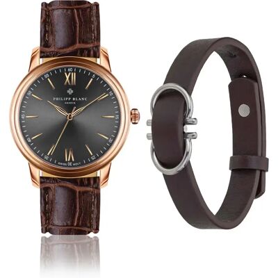 Armband für Damen Philipp Blanc Geneva Mesh Rose TU Femme Armband für Damen Philipp Blanc Geneva Mesh Rose TU Femme