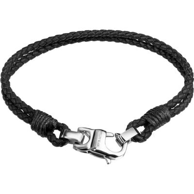 Armband Philipp Blanc Lenny Noir TU Homme Armband Philipp Blanc Lenny Noir TU Homme