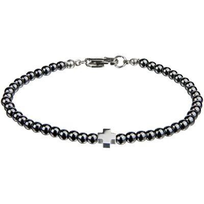 Armband Philipp Blanc Benjamin Gris TU Homme Armband Philipp Blanc Benjamin Gris TU Homme